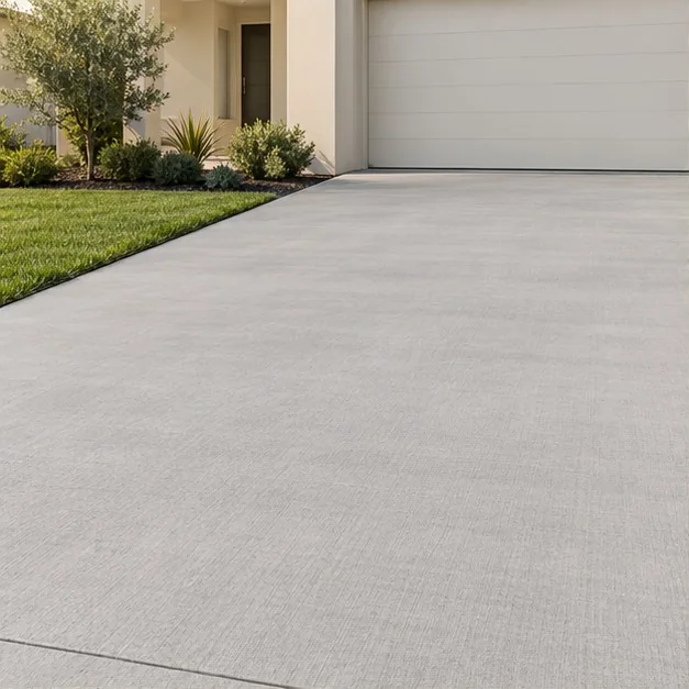 Driveways — Plain Concrete; representative concept