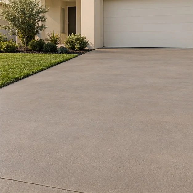Driveways — Coloured Concrete; representative concept