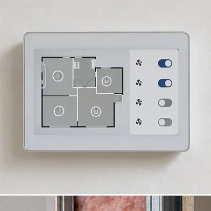 Air Conditioning — Zoned option; representative concept