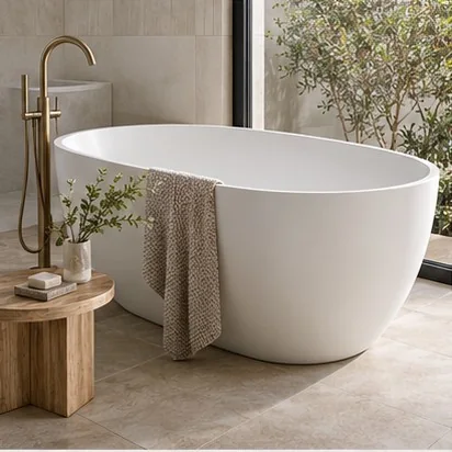 Baths — Freestanding; representative concept