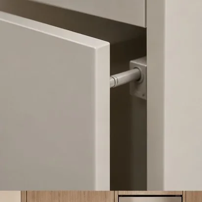 Cabinet Hardware — Push-to-open; representative concept