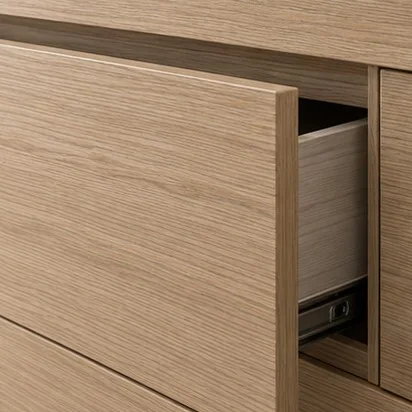 Cabinetry Finishes — Melamine; representative concept