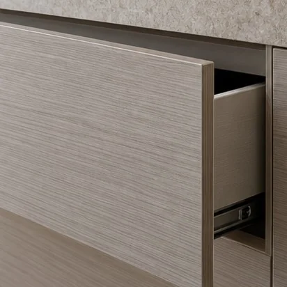 Cabinetry Finishes — Laminate; representative concept