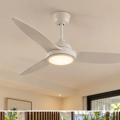 Ceiling Fans — Integrated light; representative concept