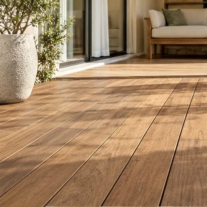Decking — Timber; representative concept