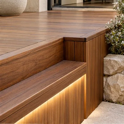 Decking — Custom detail; representative concept