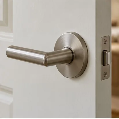 Door Hardware — Round rose; representative concept