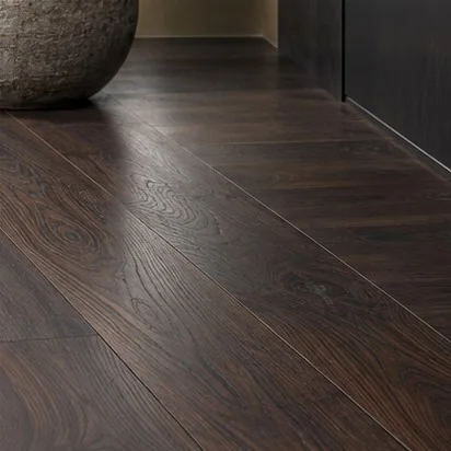 Engineered Timber — Custom stain; representative concept