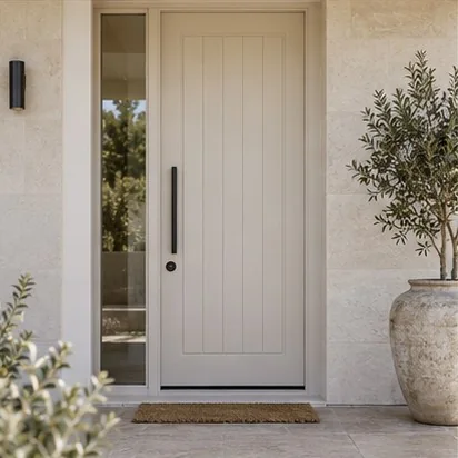 Entry Doors — Painted; representative concept
