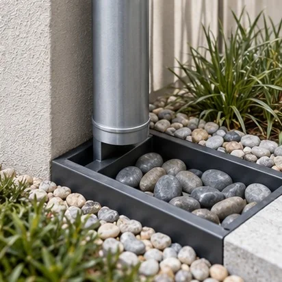 External Drainage — Project-specific system; representative concept