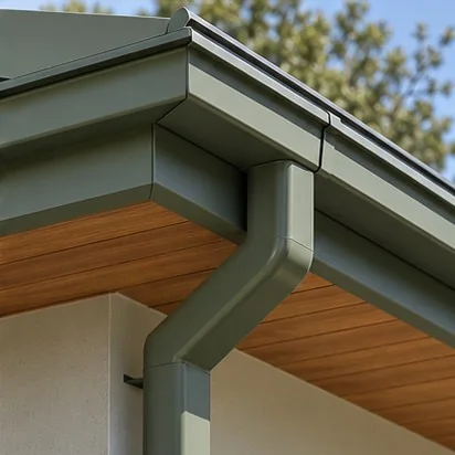 Fascia and Gutters — Custom palette; representative concept