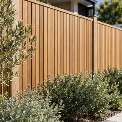 Fencing — Timber; representative concept