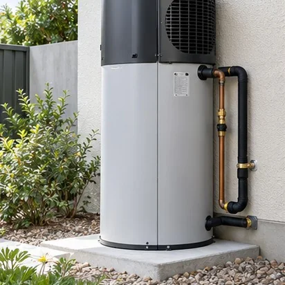 Hot Water Systems — Heat pump; representative concept