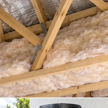 Insulation — Ceiling; representative concept