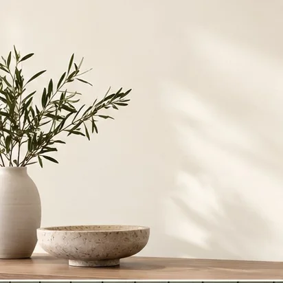 Internal Paint — Warm white; representative concept