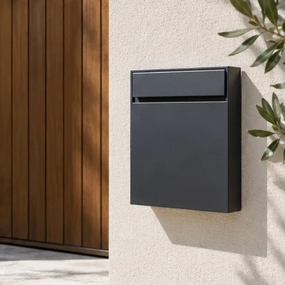 Letterboxes — Wall mounted; representative concept