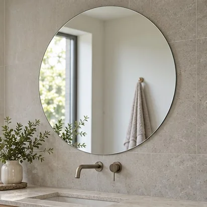 Mirrors — Frameless; representative concept