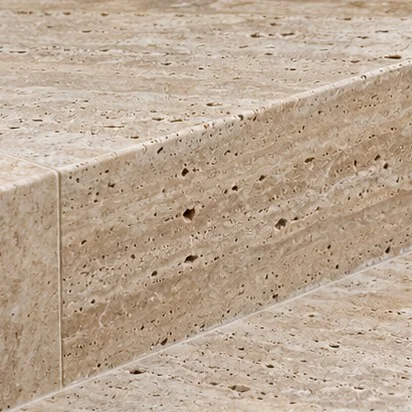 Natural Stone — Travertine; representative concept