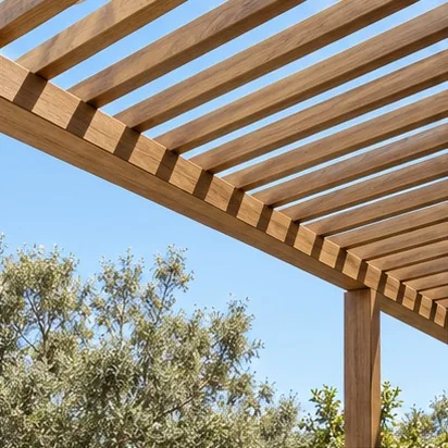 Pergolas — Open structure; representative concept