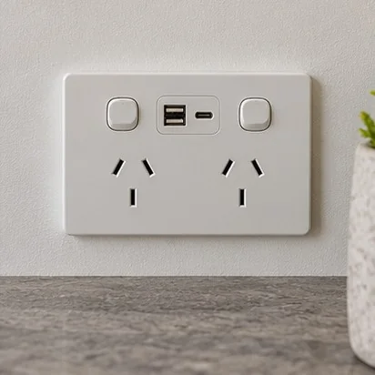 Power Points — USB option; representative concept