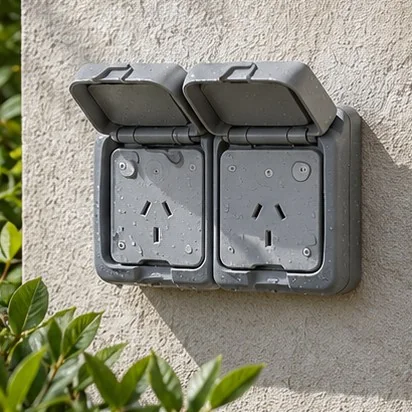 Power Points — Outdoor rated option; representative concept