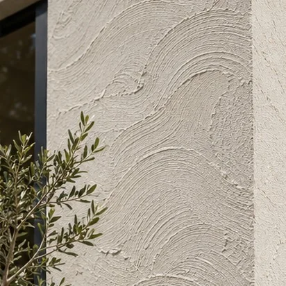 Render Finishes — Feature finish; representative concept