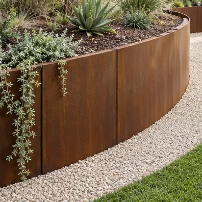 Retaining Walls — Engineered custom wall; representative concept
