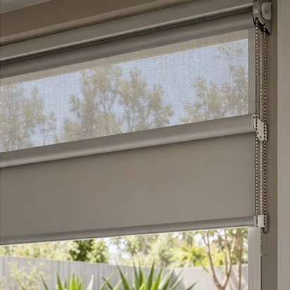 Roller Blinds — Dual roller; representative concept