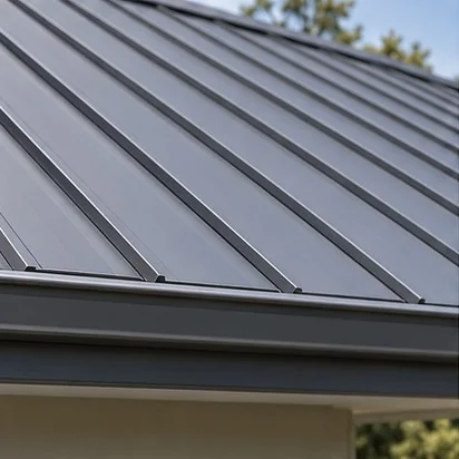 Roofing — Metal roofing; representative concept