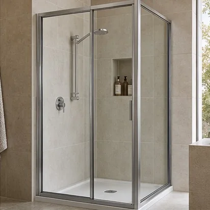 Shower Screens — Framed; representative concept