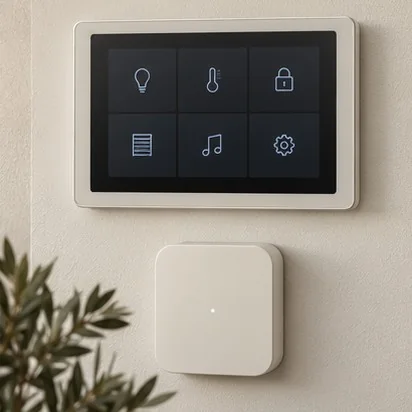 Smart Home Options — Integrated package; representative concept