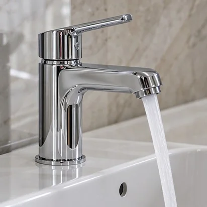 Tapware — Chrome; representative concept