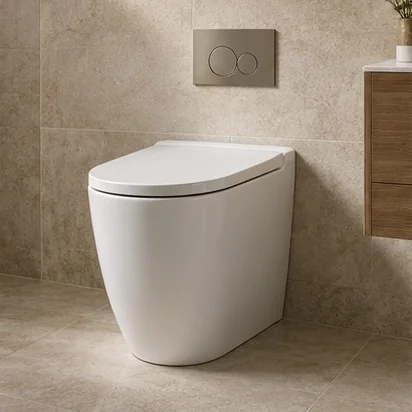Toilets — Back-to-wall; representative concept