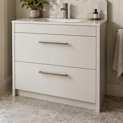 Vanities — Floor standing; representative concept